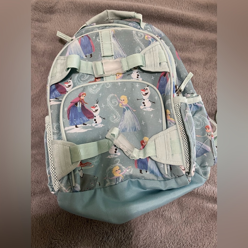 Pottery Barn Kids Frozen Backpack - Blue and White
